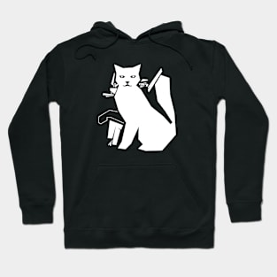 Geometry cat Hoodie